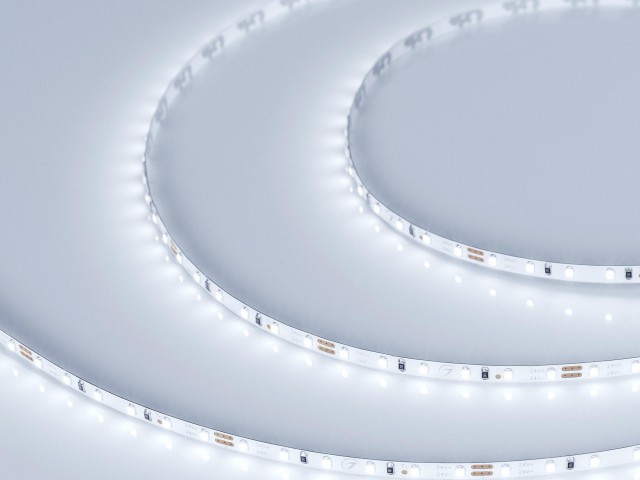 Лента MICROLED-5000 24V Cool 8K 4mm (2216, 120 LED/m, LUX) (Arlight, 9.6 Вт/м, IP20) фото:4
