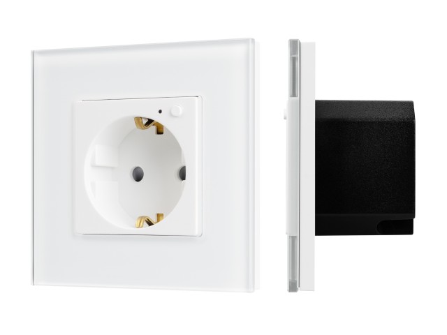 Розетка электрическая с Zigbee управлением SCT-OMALI-EUZB1-PL-WH (240V, 16A, Zigbee) (Arlight, -) фото:4