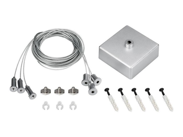 Подвес S2-LINE-3x4m Long Set (Silver Box, Pad 15x2mm) (Arlight, Металл) фото:3