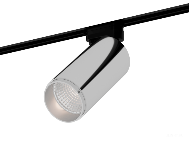 Трековый светильник HOKASU Tube Zoom TR4 (85-160/silver – 20w/4090/12-50deg) фото:1