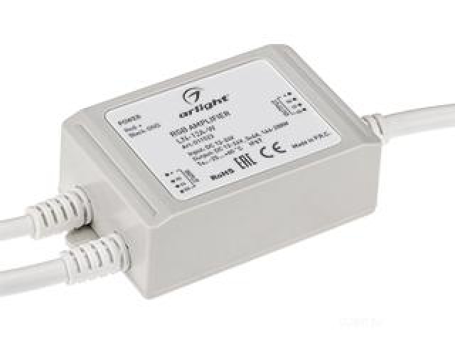 RGB-усилитель LN-12A-W (12/24V, 144/288W) (Arlight, -) фото:4
