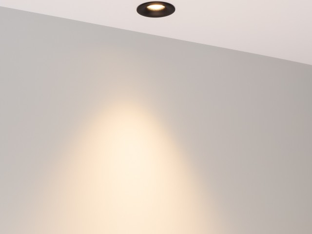 Светильник MS-FOGGY-BUILT-R45-5W Warm3000 (BK, 36 deg, 230V) (Arlight, IP54 Металл, 5 лет) фото:1
