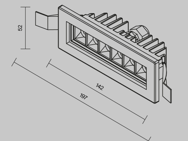 Уличный потолочный светильник Outdoor O488DL-L6GF4K фото:3
