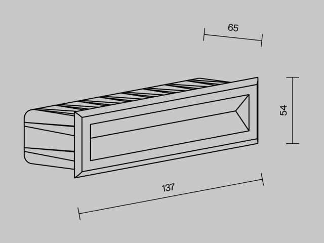 Подсветка для лестниц Outdoor O045SL-L5W3K фото:22
