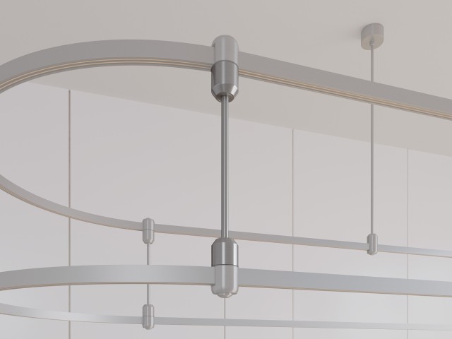 Коннектор жесткий с питанием ART-APRIORI-CON-ROD-A-L260-POWER (TN, вертикальный) (Arlight, IP20 Металл, 3 года) фото:4