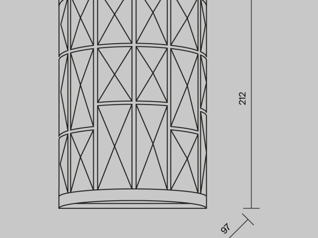 Настенный светильник (бра) Maytoni MOD184-WL-01-CH фото:22