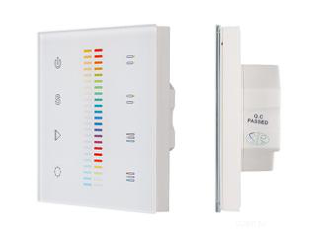Панель Sens SR-2830C-AC-RF-IN White (220V,RGB+CCT,4зоны) (Arlight, IP20 Пластик, 3 года) фото:7