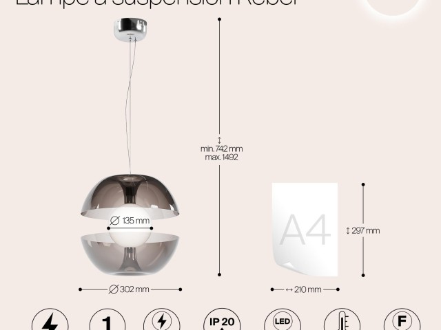 Подвесной светильник Maytoni MOD322PL-L6B3K фото:32