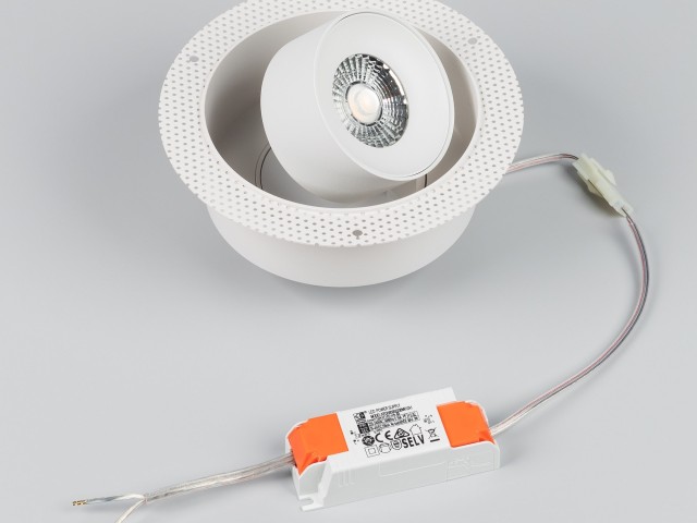 Светильник SP-PLURIO-BUILT-TRIMLESS-R160-9W Day4000 (WH-WH, 36 deg, 230V) (Arlight, IP20 Металл, 3 года) фото:5