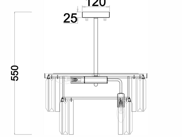 Люстра Freya FR11001PL-08CH фото:4