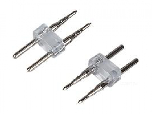 Силовой коннектор ARL-2pin-Mini (16x8mm) (Arlight, Металл) фото:2
