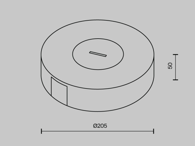 Комплектующие для систем освещения с токоведущими элементами Technical TRA130SC-1B фото:1