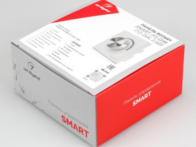 Панель Rotary SMART-P3-DIM (12-24V, 2.4G) (Arlight, IP20 Пластик, 5 лет) фото:8