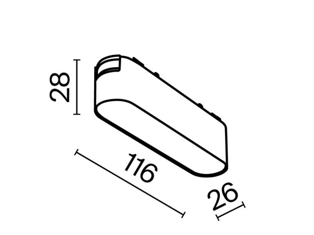 Трековый светильник Technical TR080-1-6W3K-W фото:10