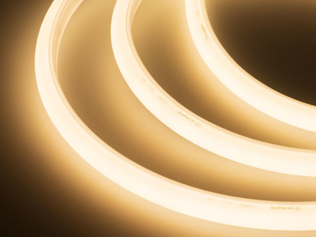 Гибкий неон ARL-MOONLIGHT-1516-DOME 24V Warm (Arlight, 11 Вт/м, IP67) фото:8