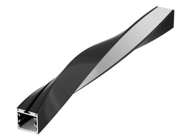 Профиль SL-ARC-3535-TWIST180-500 BLACK (Arlight, Алюминий) фото:8