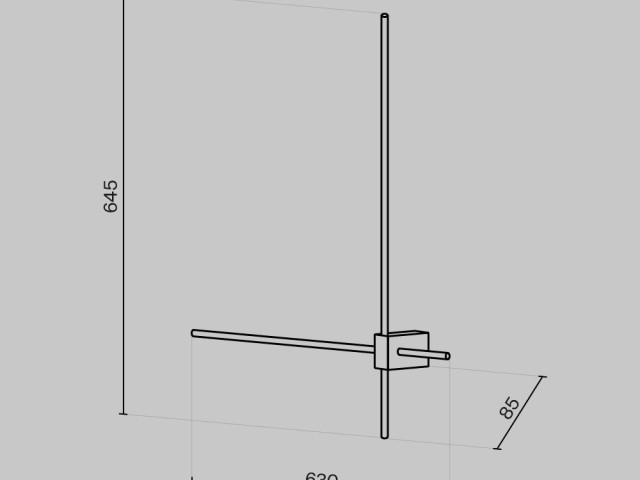 Настенный светильник (бра) Technical C070WL-L12GB3K фото:30