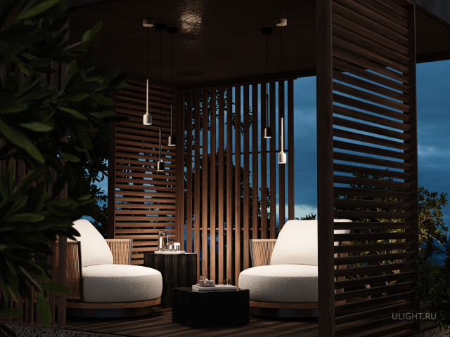 Подвесной светильник Outdoor O491PL-L8B3K фото:6