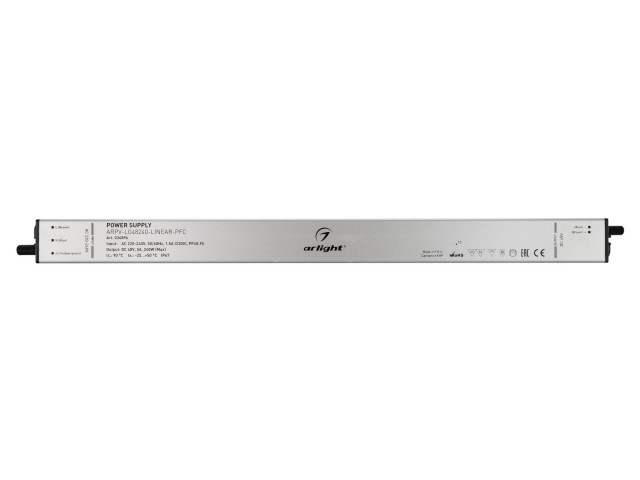 Блок питания ARPV-LG48240-LINEAR-PFC (48V, 5A, 240W) (Arlight, IP67 Металл, 5 лет) фото:6