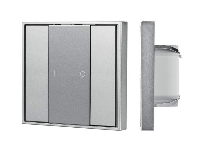 INTELLIGENT ARLIGHT Кнопочная панель DALI-201-23-1G-DIM-DT6-IN Silver (BUS, Frame) (IARL, IP20 Металл, 3 года) фото:2