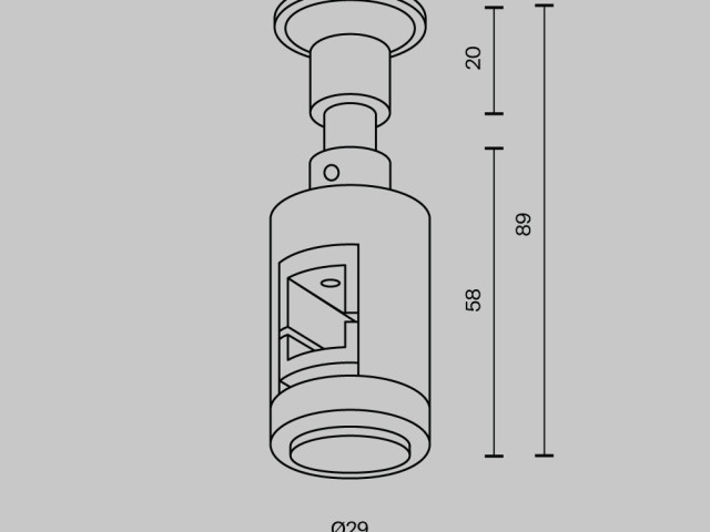 Комплектующие для трековой системы Technical TRA155CW-S1-B фото:1