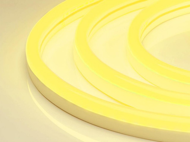 Гибкий неон ARL-CF2835-U15M20-24V Yellow (26x15mm) (Arlight, 8 Вт/м, IP65) фото:1