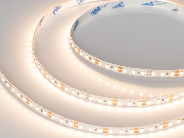 Лента NT-A120-8mm 12V Warm3000 (9.6 W/m, IP20, 3528, 5m) (Arlight, 9.6 Вт/м, IP20) фото:3