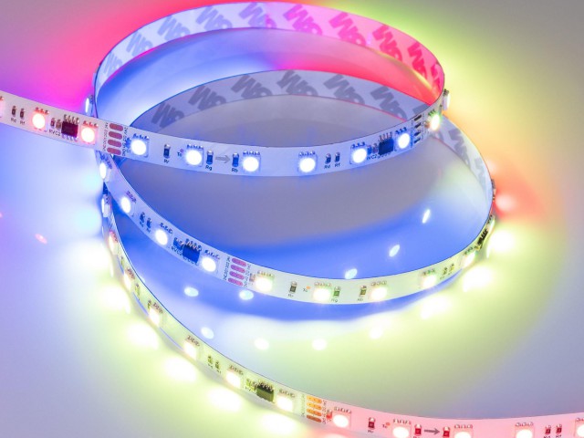 Лента DMX-B60-10mm 24V RGB-PX6 (15 W/m, IP20, 5060, 5m) (Arlight, -) фото:12