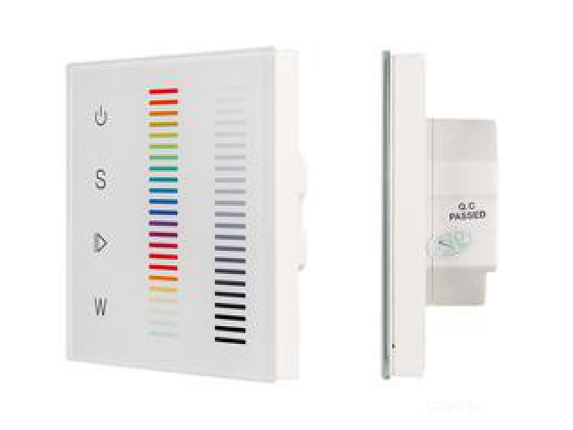 Панель Sens SR-2834RGBW-AC-RF-IN White (220V,RGBW,1 зона) (Arlight, IP20 Пластик, 3 года) фото:4