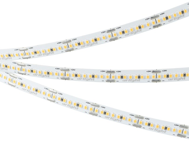 Лента MICROLED-M320-8mm 24V Warm3500 (8 W/m, IP20, 2216, 5m) (Arlight, 130 лм/Вт) фото:4