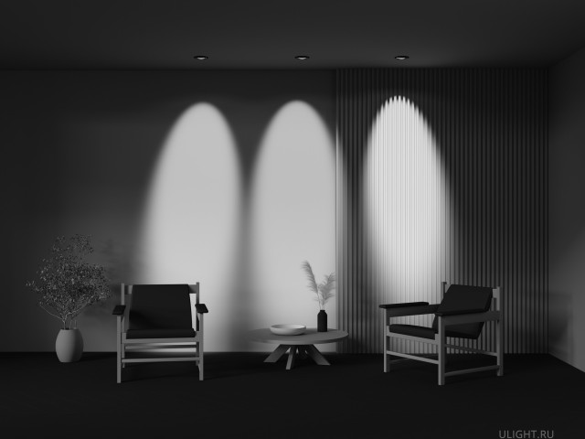 Встраиваемый светильник Technical DL105-12W4K-B фото:2