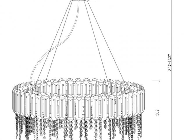 Подвесной светильник Maytoni MOD097PL-12CH фото:10