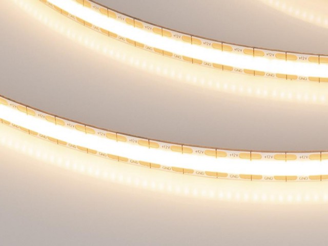 Лента COB-X528-8mm 12V Warm3000 (11 W/m, IP20, CSP, 5m) (Arlight, -) фото:1