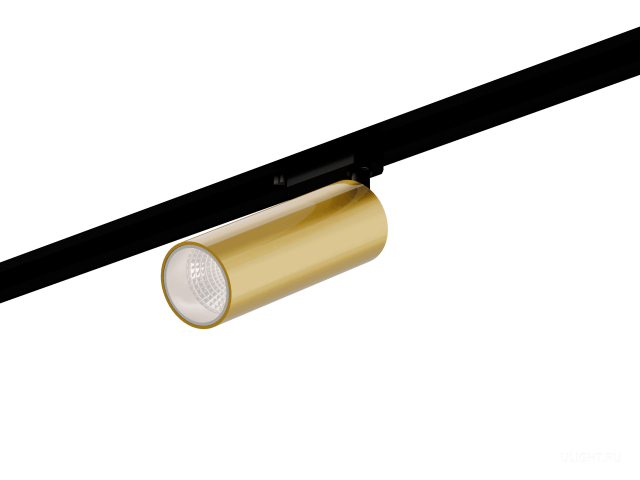 Трековый светильник HOKASU Tube TR2 (55-120/gold – 10w/4090/10deg) фото:1