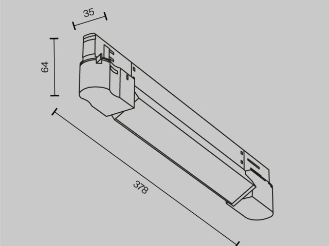 Трековый светильник Technical TR196-3-10W2.7K-W фото:8