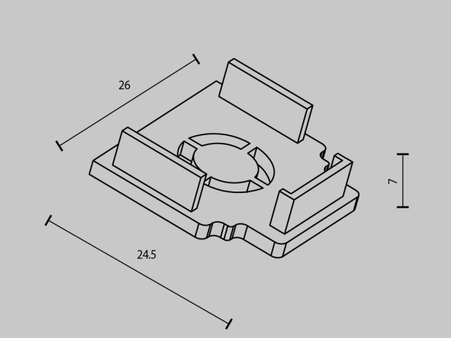 Комплектующие для трековой системы Technical TRAM034EC-42B фото:7