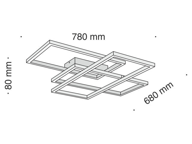 Потолочный светильник Maytoni MOD015CL-L80B4K фото:6