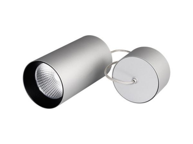 Светильник подвесной SP-POLO-R85-2-15W Day White 40deg (Silver, Black Ring) (Arlight, IP20 Металл, 3 года) фото:12