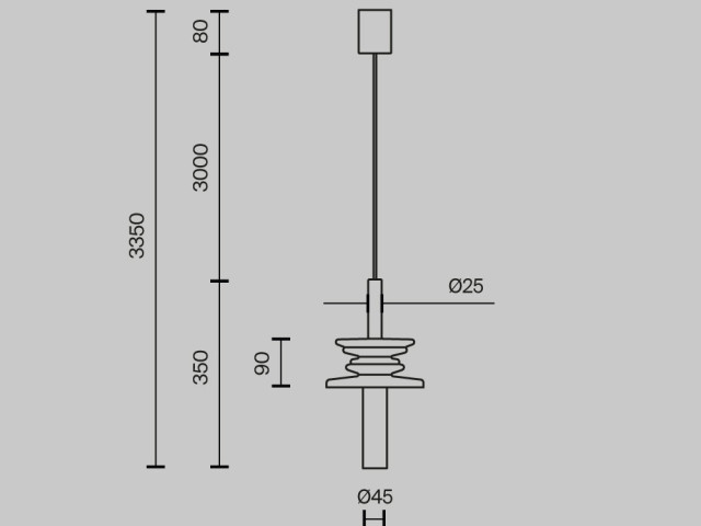 Подвесной светильник Maytoni MOD255PL-01B1 фото:14