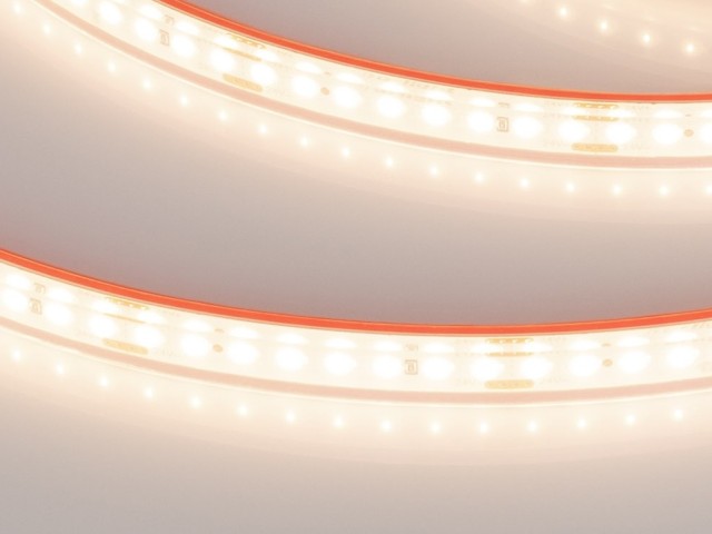 Лента герметичная DOT-PFS-X160-10mm 24V Warm3000 (12 W/m, IP68, 5m) (Arlight, 5 лет) фото:1