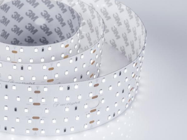 Лента S2-2500 24V White 5500K 52mm (2835, 420 LED/m, LUX) (Arlight, 30 Вт/м, IP20) фото:3