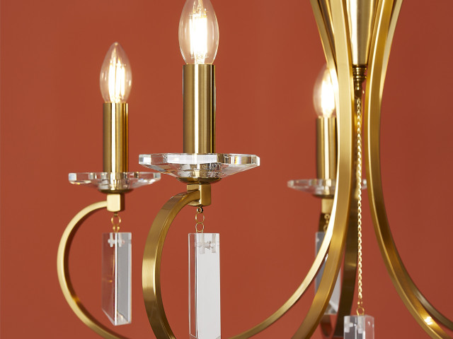 Подвесной светильник Freya FR2040PL-05BS фото:5