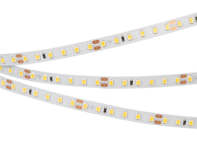 Лента RT-A120-8mm 24V Warm3000 (9.6 W/m, IP20, 2835, 50m) (Arlight, 9.6 Вт/м, IP20) фото:1