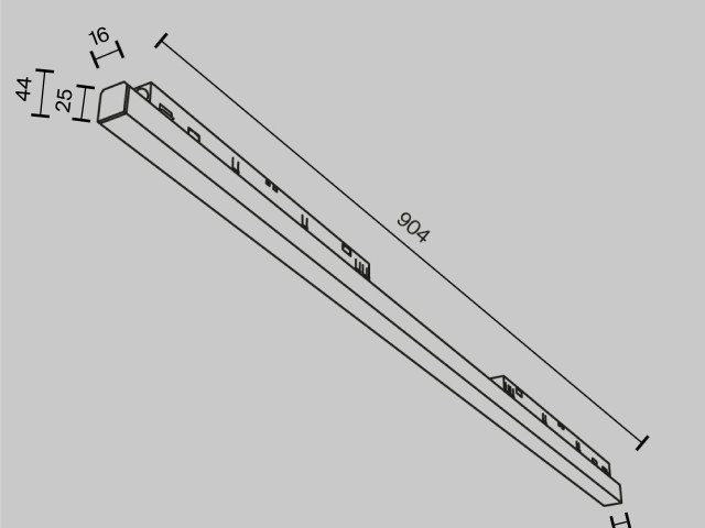 Трековый светильник Technical TR030-4-30WTW-DD2-B фото:39