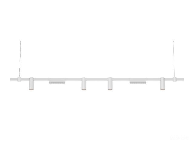 Подвесной светильник HOKASU PL10 (RAL9003/2000mm – 190mm/40deg – D55/140mm – 3K/37W) фото:1