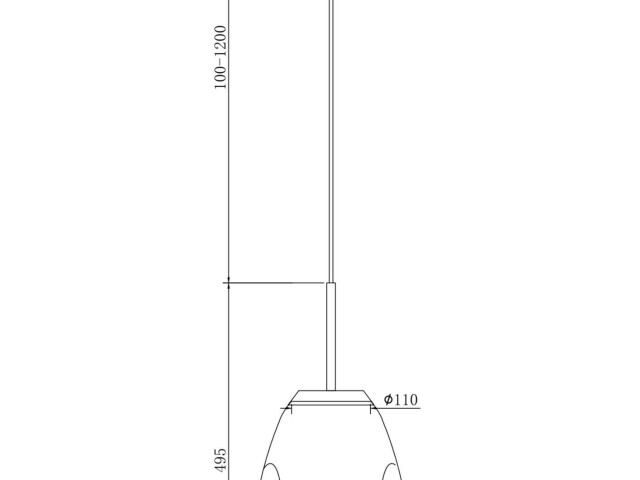 Подвесной светильник Maytoni P013PL-01G фото:1