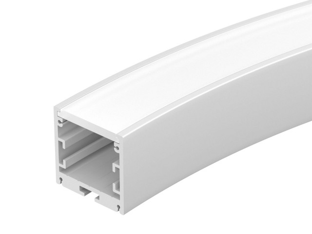 Профиль SL-ARC-3535-D800-A45 WHITE (320мм, дуга 1 из 8) (Arlight, Алюминий) фото:1