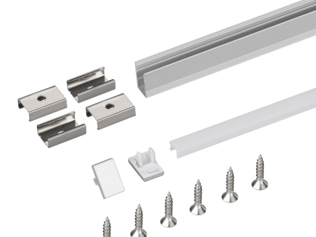 Профиль с экраном SL-MINI-8-H12-2000 ANOD+OPAL (Arlight, Алюминий) фото:8
