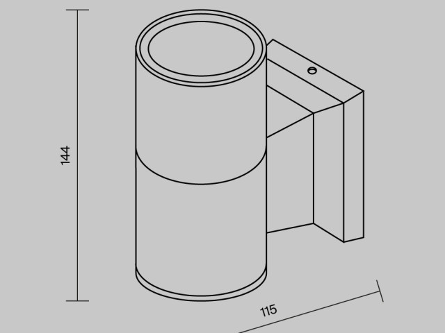 Уличный настенный светильник Outdoor O574WL-01W фото:14