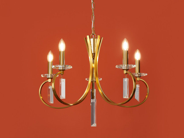 Подвесной светильник Freya FR2040PL-05BS фото:2